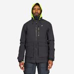Decathlon Sailing 500 Siyah Neon Sarı Yelkenli Erkek Yağmurluğu