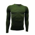 Decathlon Seamless Haki Üst Kayak Erkek Termal İçlik