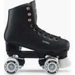 Decathlon Siyah Yetişkin Dört Tekerleklipaten - Siyah - Quad 100 Agresif Paten Çift Sıra 4 Paten Freni Var - --