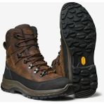 Decathlon Solognac Erkek Su Geçirmez Avcılık Botu Kahverengi - Crosshunt 500 V2 42 Uzun Konçlu Dayanıklı Tasarım - Kahverengi - Siyah