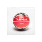 Decathlon Tarmak K100 Sünger 1 Numara Kırmızı Gri Çocuk Basketbol Topu