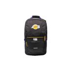 Decathlon Tarmak Nba Lakers Basketbol Sırt Çantası - 25 L - Siyah Koyu Ametist Moru/Siyah Tek Ebat