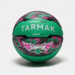 Decathlon Tarmak R500 6 Numara Yeşil Mor Basketbol Topu