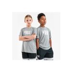 Decathlon Tarmak TS 900 Nba Gri Çocuk Basketbol T-shirt