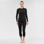 Decathlon Wedze Bl 100 Siyah Kadın Üst Kayak İçliği
