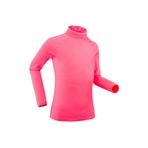 Decathlon Wedze Bl 500 Pembe Çocuk Üst Termal Kayak İçliği