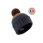 Decathlon Wedze Grand Nord 500 Kahverengi Mavi Çocuk Kayak Beresi