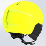 Decathlon Wedze H100 Neon Sarı Çocuk Kayak Kaskı