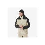 Decathlon Wedze JKT 500 Bej Siyah Erkek Kayak Snowboard Montu