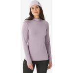 Decathlon Wedze Kadın Termal Üst Kayak Içliği Açık Mor Bl 500 Modeli 91% Polyester 9% Elastan Teri Dışarı Atma