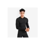 Decathlon Yetişkin Uzun Kollu Termal Üst İçlik - Siyah - Keepdry - Futbol İçliği