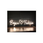 DECCOR EVİM Nişan Organizasyon için ÇİFTLERİN İSİMLİ Neon Led özel tasarım TYC05NAAWN170585533643665