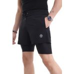 DeChival Erkek Taytlı Şort Fıtness / Men's Tights Shorts
