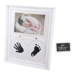 DECHOUS Hediyelik The Frame Plastic First Year Photo Holder Hatıra Yenidoğan Doğum Günü Hediyesi Erkek Bebek Anıt