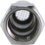Decisive 10 Adet Oksijen O2 Sensörü Spacer Adaptörü Bung Katalitik Konvertör Fix Kontrol Motor Işığı (Yurt Dışından) - Gümüş