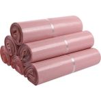Decisive 100 Adet Kaliteli Kurye Çantası Parsel Ambalaj Çantası Hiçbir Cep Posta Plastik Postaları Broşürler Posta Ambalaj Çantası 38X52 cm (Yurt Dışından) - Pembe - Set