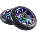 Decisive 2 Adet 110 mm Renkli Alüminyum Dublör Scooter Tekerlekleri Alüminyum Scooter Tekerleği Scooter Aksesuarları (Yurt Dışından)