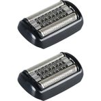 Decisive 2x Yedek Tıraş Makinesi Kafa Tıraş Bıçağı Braun Serisi 9 92S/92B/92M Elektrikli Tıraş Makinesi Yedek Kafa Siyah A (Yurt Dışından)