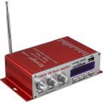 Decisive -400 Hi-Fi Araba Stereo Amplifikatör Radyo Mp3 Hoparlör Fm LCD Ekran ile Oto Motosiklet Uzaktan Kumanda Için Güç Çalar (Yurt Dışından)