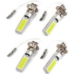 Decisive Adet H3 15W LED Cob Drl Lamba Beyaz Sürüş Kafası Ampuller (Yurt Dışından)