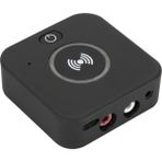 Decisive Bluetooth Verici Alıcı, 3.5mm Jack Bluetooth 5.0 Pc Tv Kulaklık Araba Bilgisayarı Için Yardımcı Ses Kablosuz Adaptör (Yurt Dışından) - Siyah