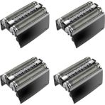 Decisive Braun Serisi 5 Braun Tıraş Makinesi 52B Için 4x Yedek Elektrikli Tıraş Makinesi Yedek Kafa 5020,5020S, 5030,5030S, 5040,5040S (Yurt Dışından) - Renkli