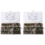 Decisive Dişli Uçlar Somunları, Ahşap Uç Çeşitleri Alet Seti, M4/m5/m6/m8 Mobilya Vida Uçları Cıvata Bağlantı Elemanı (330 Pcs) (Yurt Dışından) - Mekanik El Aletleri