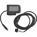 Decisive E-Bike EN06 Akıllı LCD Metre Dağ Bisikleti Scooter LCD Ekran Su Geçirmez Kablo Dönüşüm Parçaları (Yurt Dışından) - set