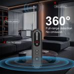 Decisive Gps Takip Cihazı Çok Fonksiyonlu Otel Kızılötesi Konumlandırma Önleyici Gizli Dinleme Izleme Tarama Kamera Dedektörü (Yurt Dışından) - Mekanik El Aletleri