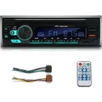 Decisive Kanal 45W Araba Radyo Araba Bluetooth Mp3 Çalar Çok Fonksiyonlu Plug-In U Disk Araba Radyosu Çok Renkli Fonksiyonu ile Araba Için (Yurt Dışından) - Siyah - Siyah