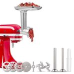 Decisive Kitchenaid Stand Mikserleri Için Kıyma Makinesi Aparatı, Sosis Doldurma Tüpleri Dahil, Dayanıklı Gıda Öğütücü Aparatları (Yurt Dışından)