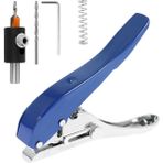 Decisive Manuel Kenar Bandı Zımba Pense 8mm Delik Kart Delme Aracı Plastik Levha Fotoğraf Kağıdı Pvc Abs Açıcı Tırnak Deliği Pense (Yurt Dışından) - Mekanik El Aletleri