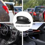 Decisive Scirocco Passat Beetle 2009-2018 Siyah Kapı Yan Kanat Dikiz Aynası Öküz Boynuz Kapak Kapağı Araba Aksesuarları (Yurt Dışından) - Siyah - Siyah