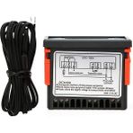 Decisive STC-100A Sıcaklık Kontrol Cihazı Soğuk Isı Buzdolabı Termostat Regülatörü Termoregülatör Termokupl Sensörü, Ac 220 V (Yurt Dışından) - Mekanik El Aletleri