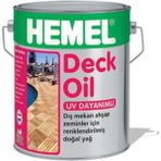Deck Oıl (Deck Yağı) - Teak 2,5 Lt - Tik - 60 Adet