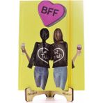 Deco Elit Lastikli Noktalı Sert Kapak Best Friend Defter