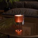DECO FABRICA Modern Mood Tripod Masa Lambası – Renk Geçişli Dekoratif Abajur | Yatak Odası ve Salon İçin Ortam Aydınlatması, Gece Lambası