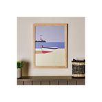 Deco Nautical Fun Duvar Panosu - Mavi - 30X40 Cm