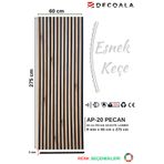 DECOALA Mdf Ahşap Akustik Duvar Paneli 60 X 275 Cm - Pecan