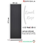 DECOALA Mdf Ahşap Akustik Duvar Paneli 60x275 Cm - Siyah