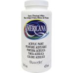 Decoart Americana Snow White Beyaz Akrilik Boya 16Oz Da01
