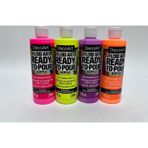 Decoart Fluid Art Ready-To-Pour Neon Akrilik Boya Seti 8oz 4 Adet