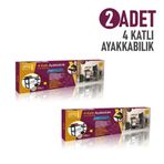 DecoBella 4 Katlı Ayakkabılık 2'li Set