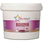 Decoboya DEC136 Silikonlu Lüx Silinebilir Mat 3 kg Lila İç Cephe Duvar Boyası
