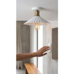 Decodelight Metal Beyaz Eskitme Pileli Model Tasarım Tekli Plafonyer Avize Aydınlatma Modelleri