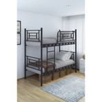 Decofer Agora Ayrılabilen Metal Ranza 90X190 Siyah