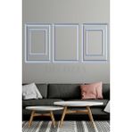 Decogold Decozza Dekoratif Boyanabilir Hazır Çerçeve 2.5 cm Çıta(Mastik Hediyeli)