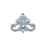 Decogold Saray Tavan Dekoratif Göbek Içi Motif 10*12 cm - Gümüş