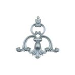 Decogold Saray Tavan Dekoratif Göbek Içi Motif 15*16 cm - Gümüş