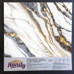 Decohandy Pvc Yapiskanli Yer Karosu 30X30cm 4'Lu Paket - Beyaz Inci 0,36M2